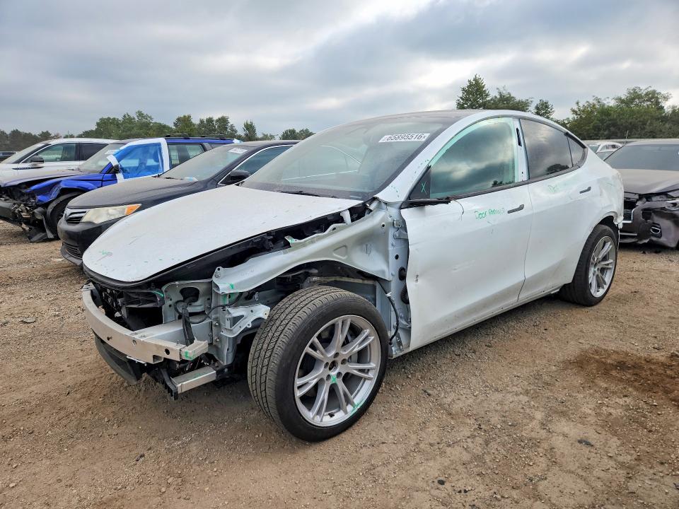 TESLA MODEL Y 2024 with VIN 7SAYGDEE0RA286490 - Photo from auction