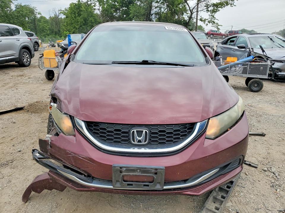 Photo 5 from auction – 2013 HONDA CIVIC with VIN 19XFB2F8XDE037809