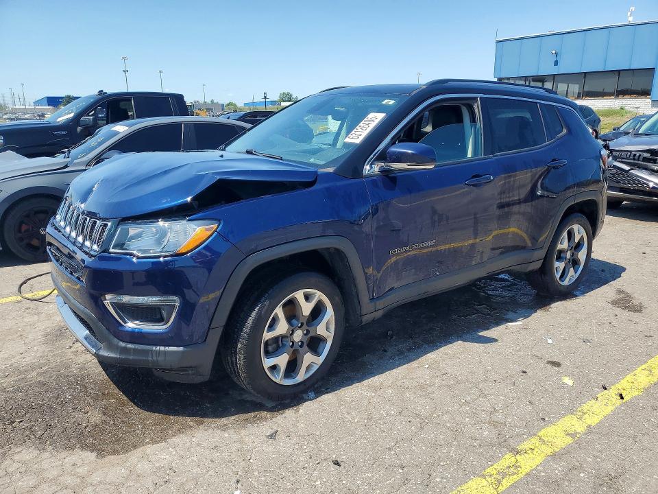 JEEP COMPASS 2018 with VIN 3C4NJDCB3JT354428 - Photo from auction