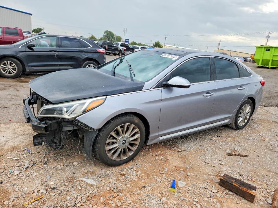HYUNDAI SONATA 2015 with VIN 5NPE34AF6FH226367 - Photo from auction