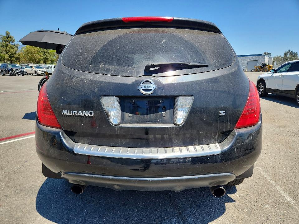 Photo 6 from auction – 2006 NISSAN MURANO with VIN JN8AZ08T86W417403