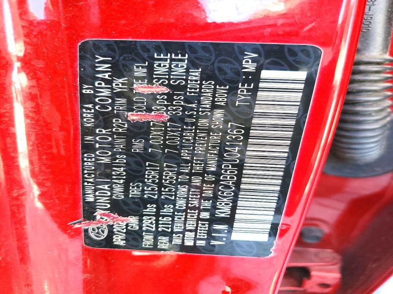 Photo 14 from auction – 2023 HYUNDAI KONA with VIN KM8K6CAB6PU041367