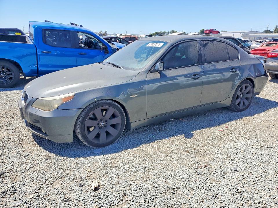 BMW 530 2006 with VIN WBANE73516CM37811 - Photo from auction