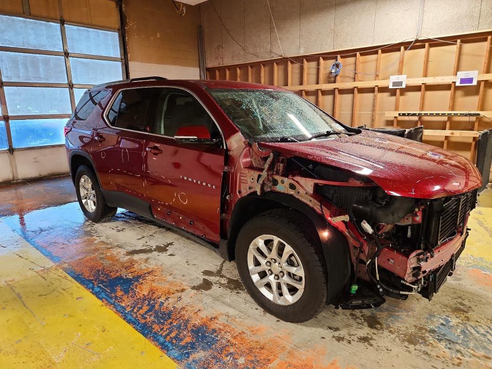 Photo 4 from auction – 2018 CHEVROLET TRAVERSE with VIN 1GNERGKW5JJ285075
