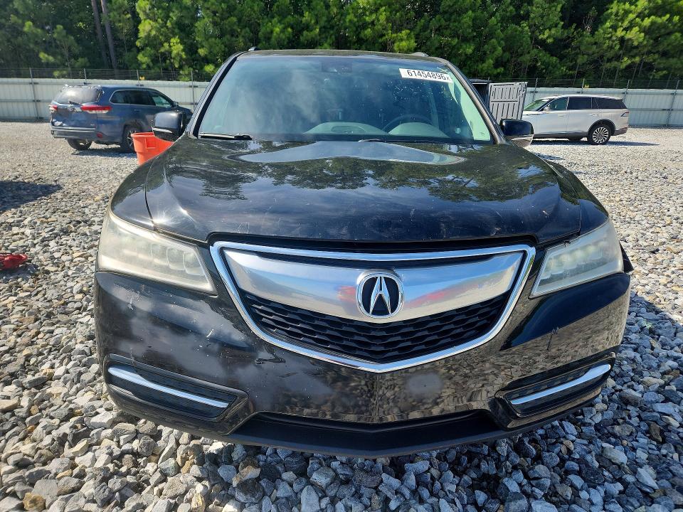 Photo 5 from auction – 2014 ACURA MDX with VIN 5FRYD3H45EB013432