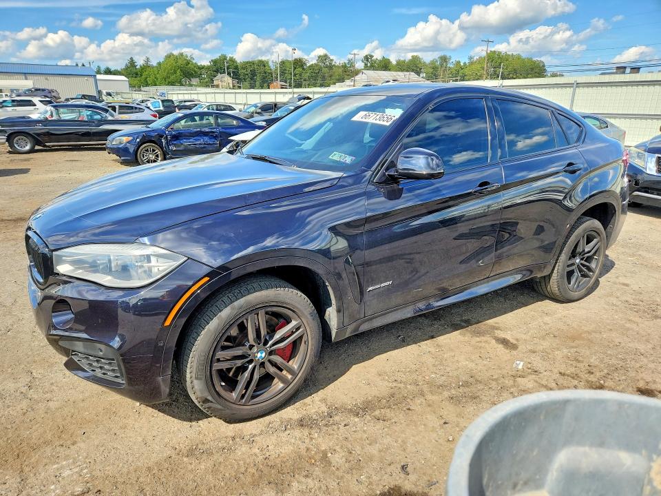 BMW X6 2015 with VIN 5UXKU6C54F0F94383 - Photo from auction