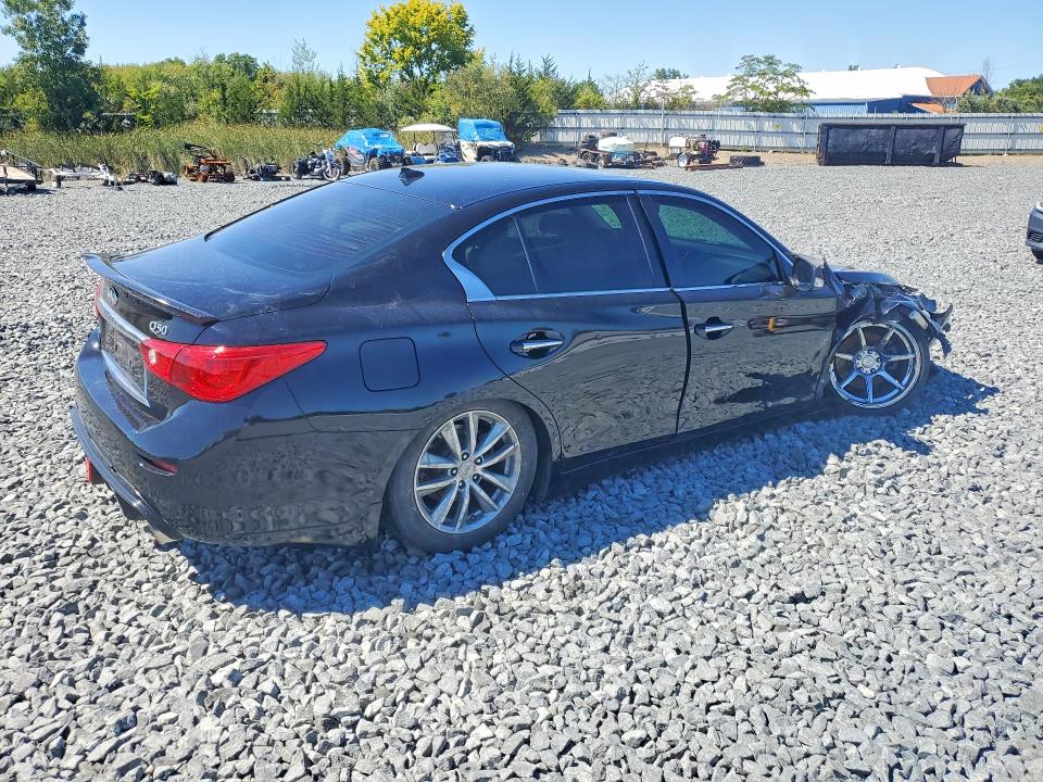 Снимка 3 от търг – 2014 INFINITI Q50 с VIN JN1BV7AR2EM694581