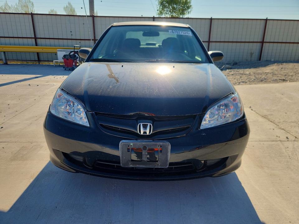 Photo 5 from auction – 2004 HONDA CIVIC with VIN 1HGES16504L019193