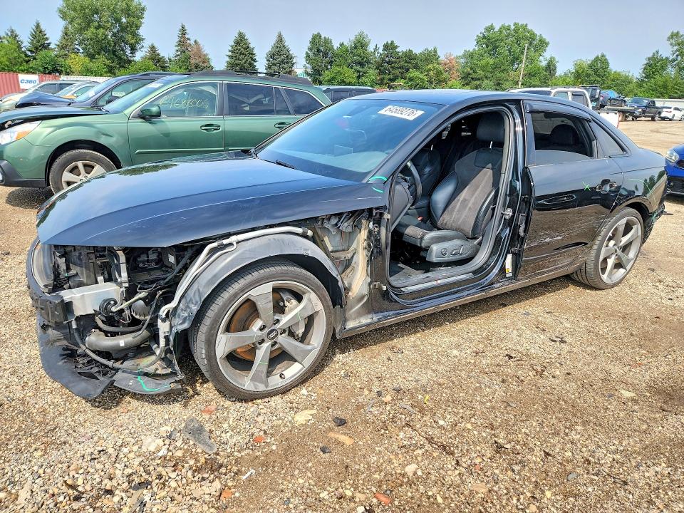 AUDI A4 2021 with VIN WAUEAAF49MA011532 - Photo from auction