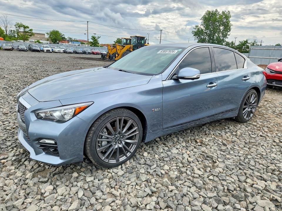 INFINITI Q50 2016 with VIN JN1FV7AR7GM452194 - Photo from auction
