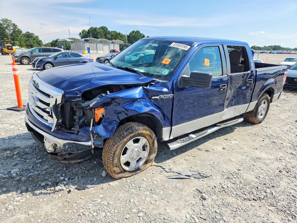 FORD F150 2010 with VIN 1FTEW1C87AFC27454 - Photo from auction