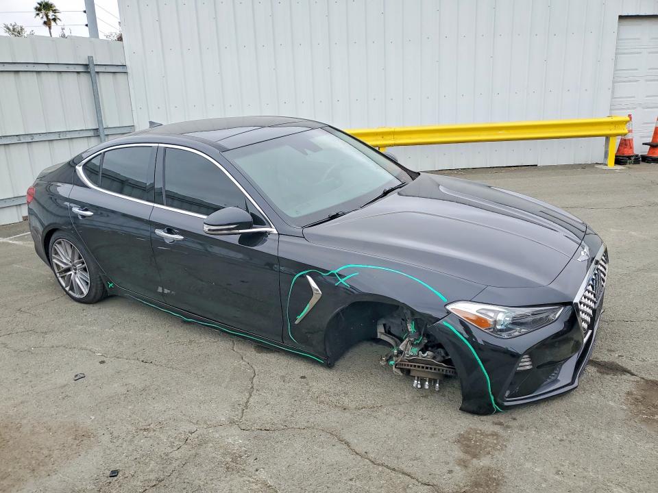 Photo 4 from auction – 2021 GENESIS G70 with VIN KMTG34LA4MU075799