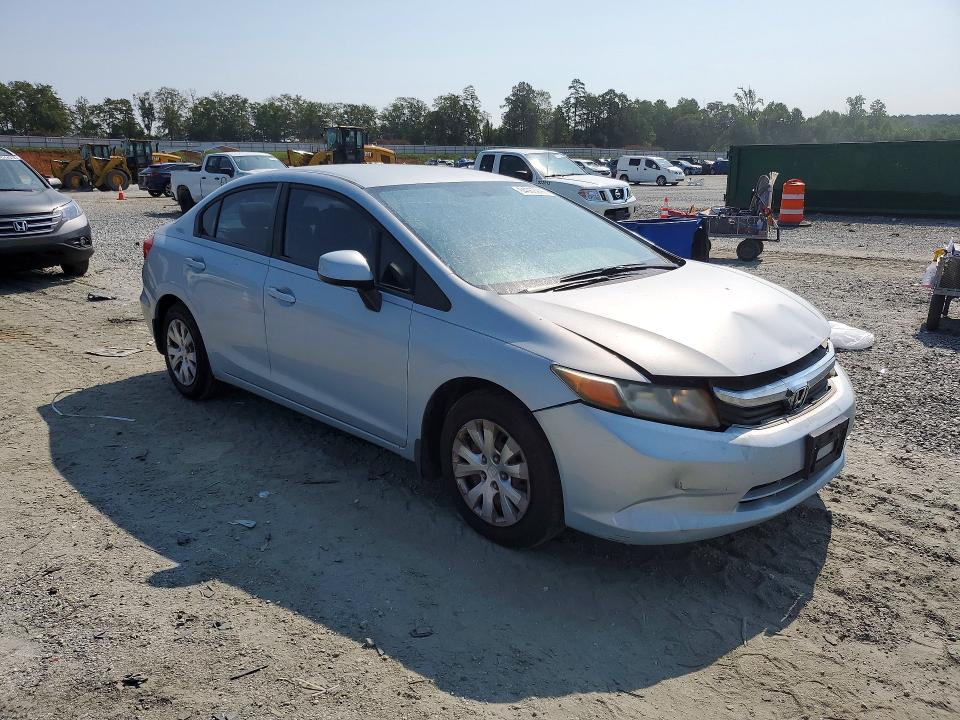 Photo 4 from auction – 2012 HONDA CIVIC with VIN 2HGFB2F58CH600351