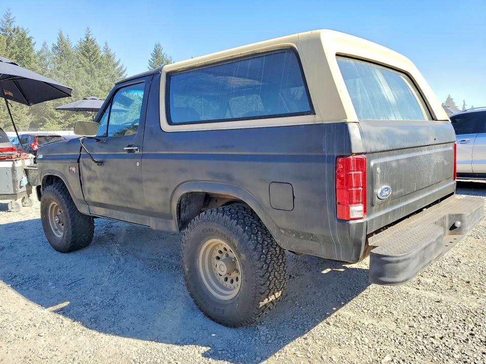 Photo 2 from auction – 1985 FORD BRONCO with VIN 1FMDU15H1FLB02419