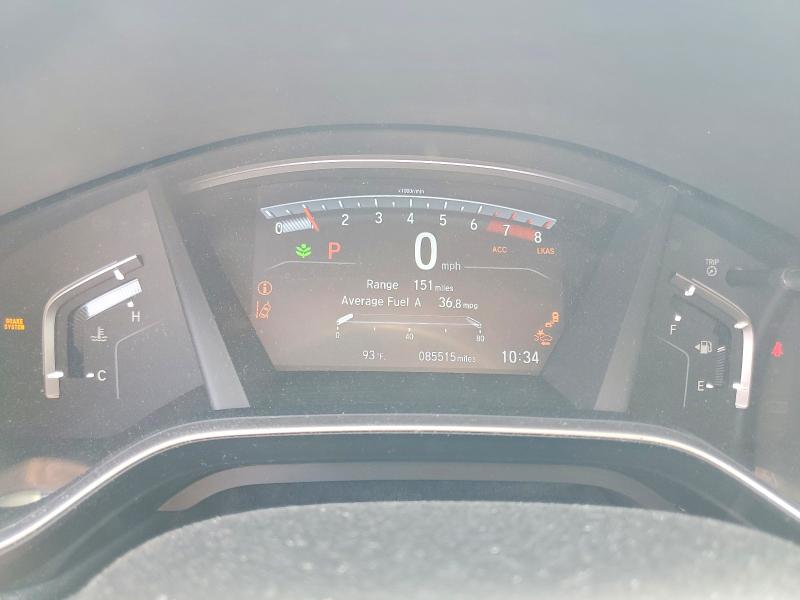 Photo 9 from auction – 2017 HONDA CR-V with VIN 5J6RW1H82HL010863
