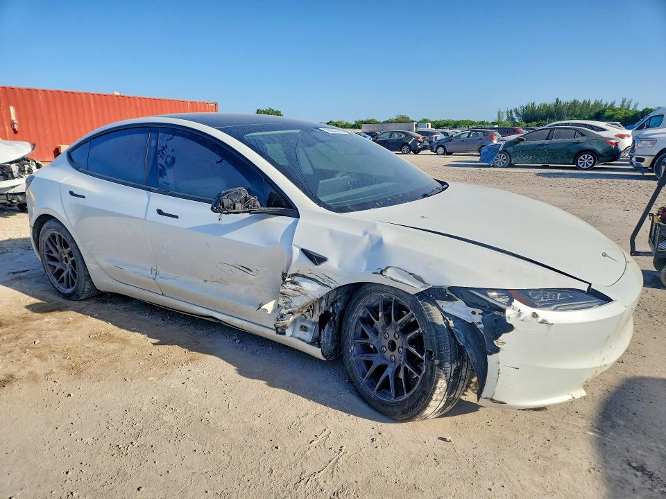 Photo 4 from auction – 2024 TESLA MODEL 3 with VIN 5YJ3E1EA4RF755446