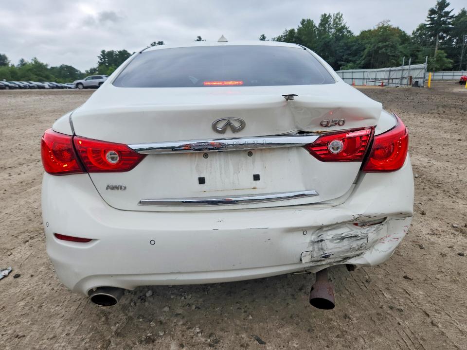 Photo 6 from auction – 2014 INFINITI Q50 with VIN JN1BV7AR5EM683736