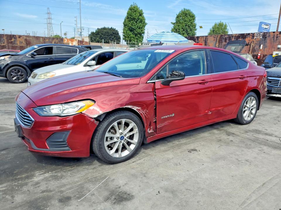 FORD FUSION 2019 with VIN 3FA6P0LU6KR242417 - Photo from auction