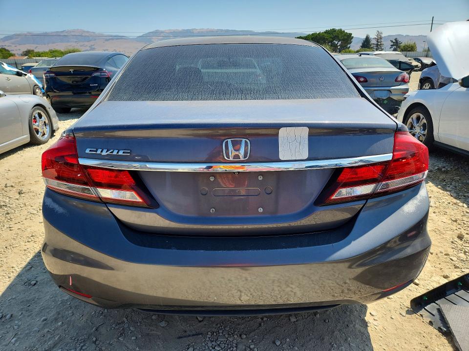 Photo 6 from auction – 2014 HONDA CIVIC with VIN 19XFB2F98EE217932