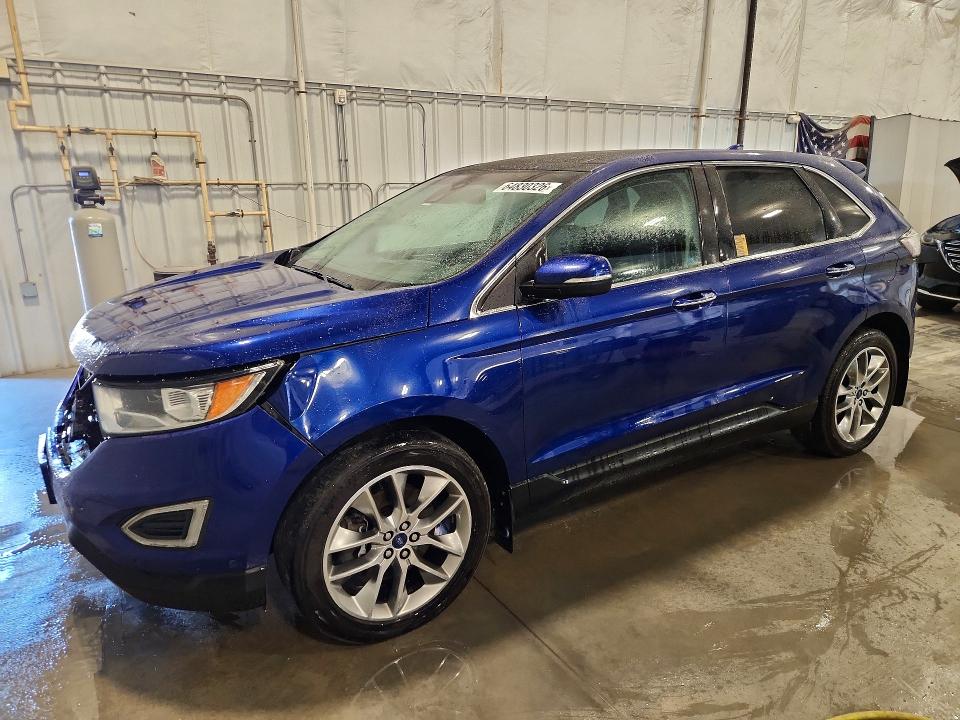 FORD EDGE 2015 with VIN 2FMPK4K90FBB00033 - Photo from auction