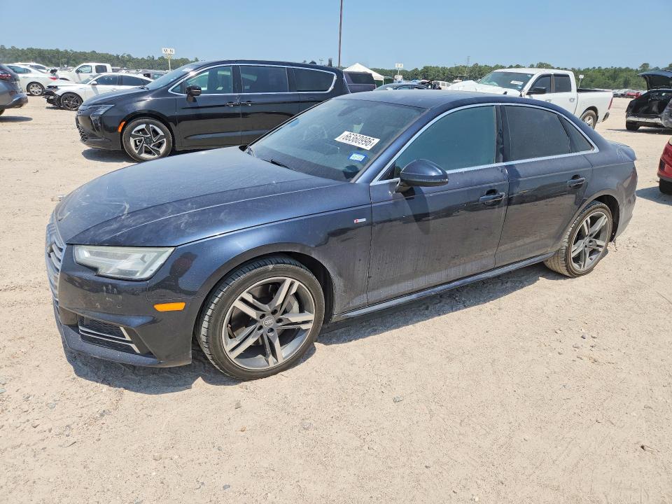 AUDI A4 2017 with VIN WAUENAF4XHN039648 - Photo from auction