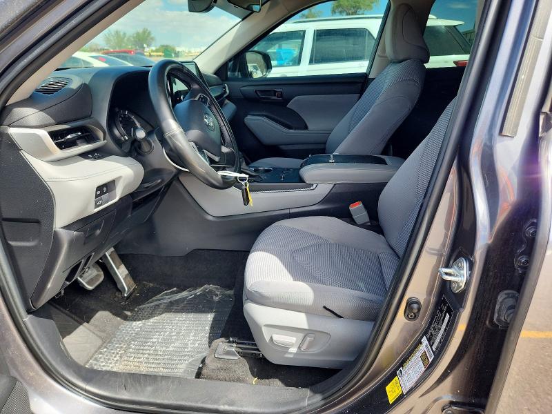 Photo 7 from auction – 2023 TOYOTA HIGHLANDER with VIN 5TDKDRAH6PS509619