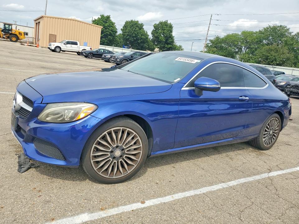 MERCEDES-BENZ C 2017 with VIN WDDWJ4KB2HF331450 - Photo from auction