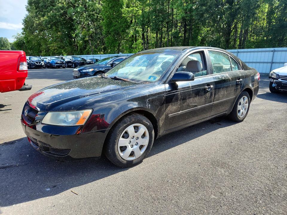 HYUNDAI SONATA 2007 with VIN 5NPET46C47H184684 - Photo from auction