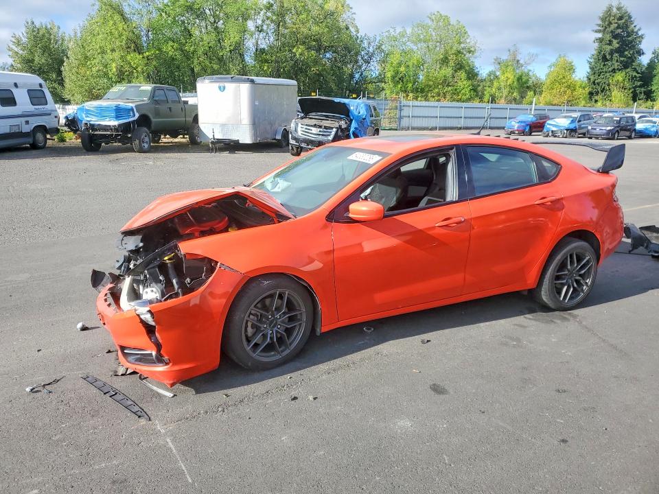DODGE DART 2016 with VIN 1C3CDFBB8GD635526 - Photo from auction