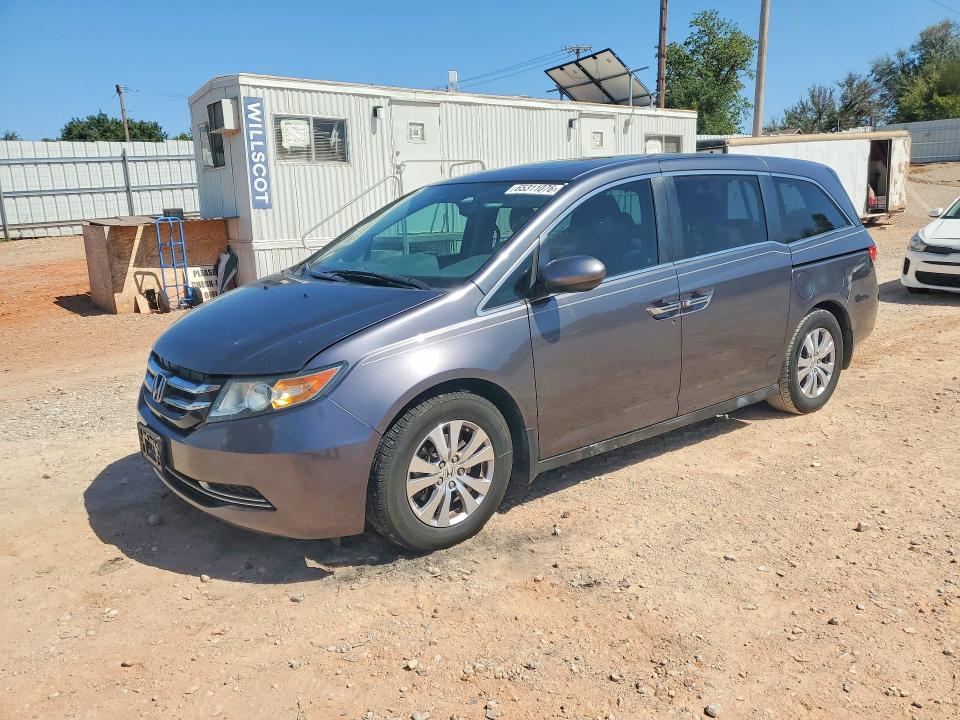 Photo 1 from auction – 2016 HONDA ODYSSEY with VIN 5FNRL5H62GB099243