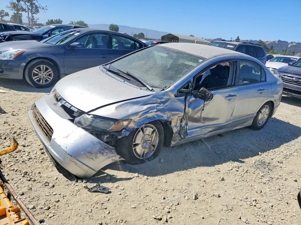 HONDA CIVIC 2007 with VIN JHMFA36247S021688 - Photo from auction