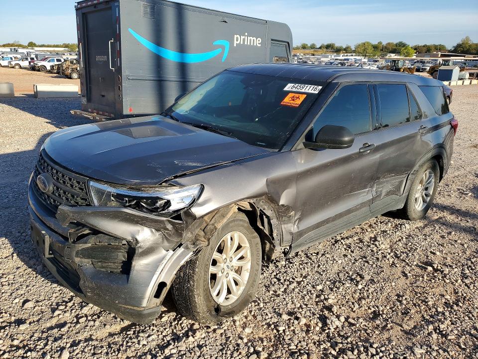 FORD EXPLORER 2021 with VIN 1FMSK7BH6MGA30286 - Photo from auction