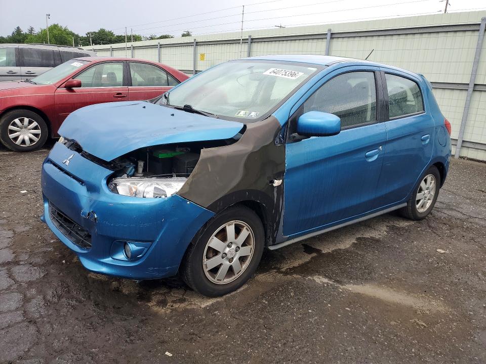 MITSUBISHI MIRAGE 2015 with VIN ML32A4HJ1FH059601 - Photo from auction