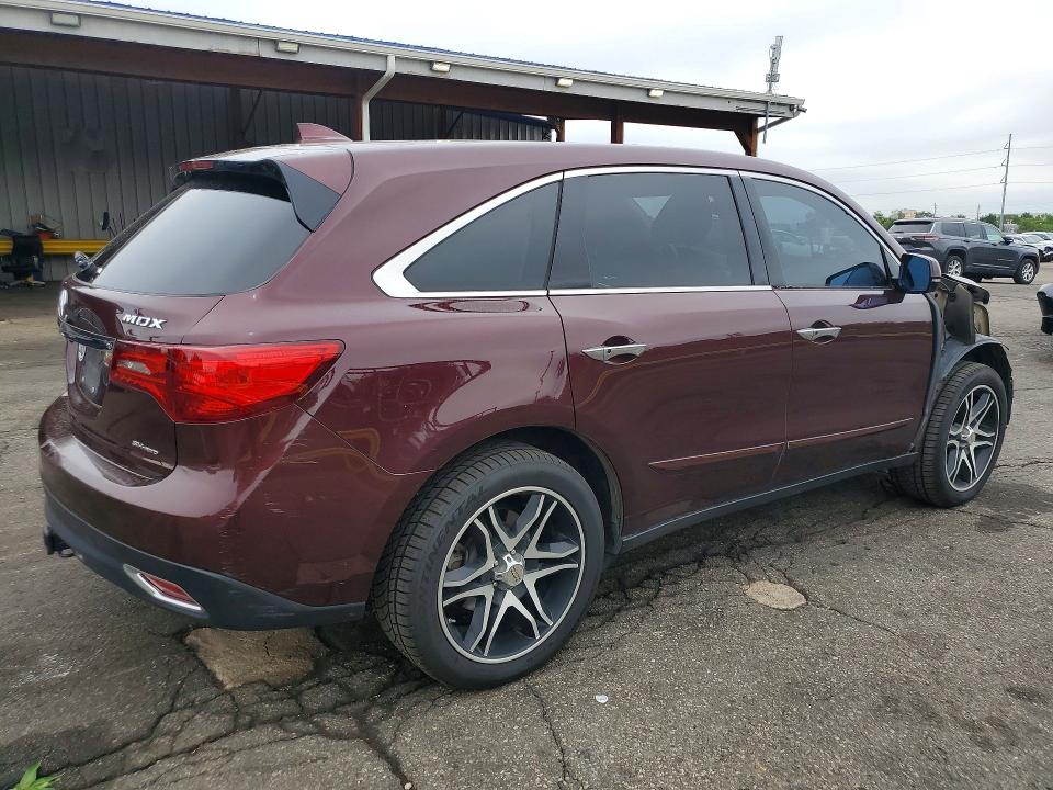 Photo 3 from auction – 2015 ACURA MDX with VIN 5FRYD4H47FB015285