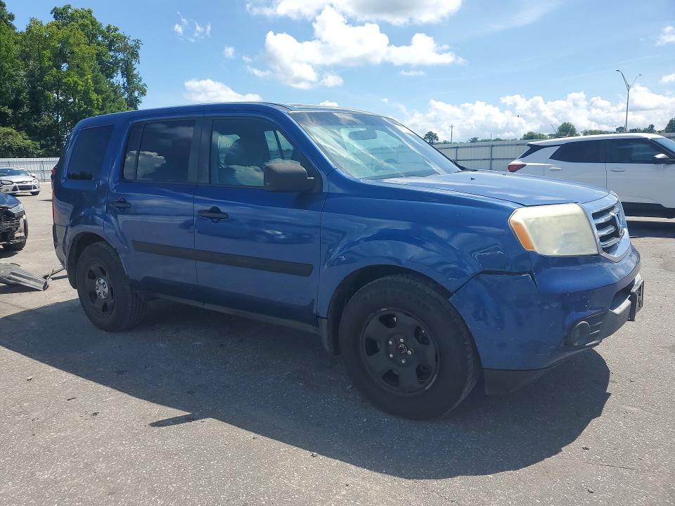 Photo 4 from auction – 2014 HONDA PILOT with VIN 5FNYF4H25EB002009