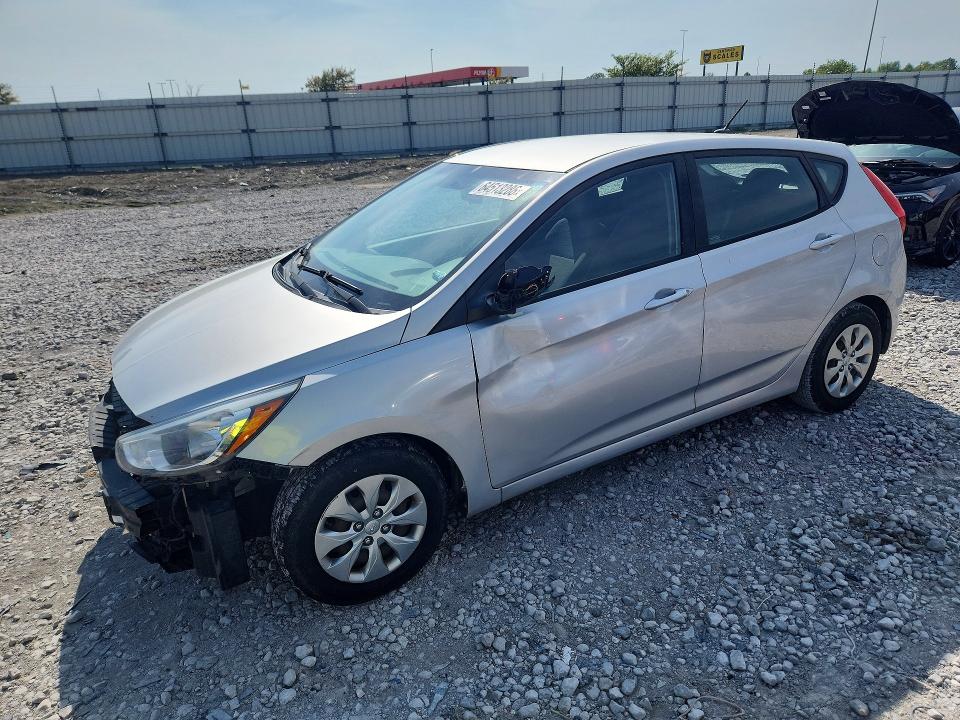 HYUNDAI ACCENT 2017 with VIN KMHCT5AE3HU315645 - Photo from auction