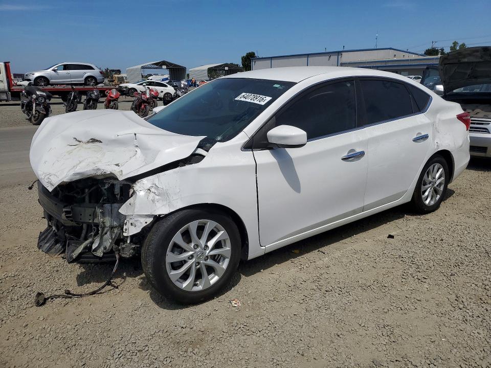 NISSAN SENTRA 2019 with VIN 3N1AB7AP7KY435161 - Photo from auction