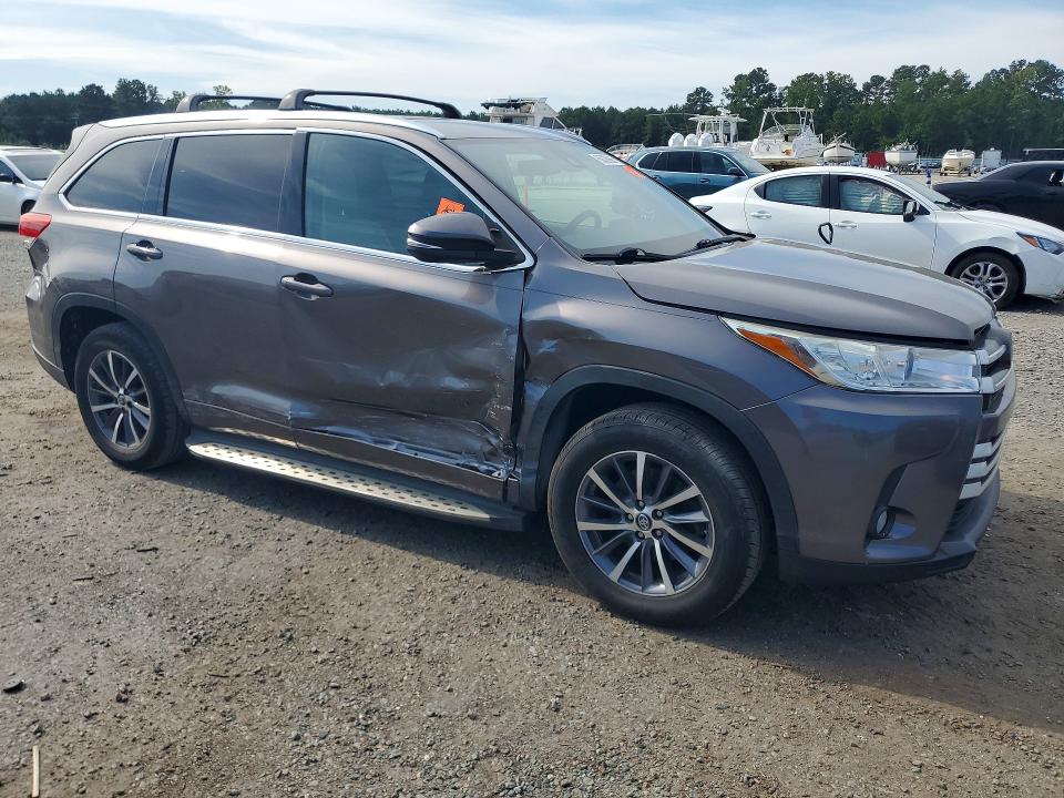 Photo 4 from auction – 2017 TOYOTA HIGHLANDER with VIN 5TDKZRFH2HS519091