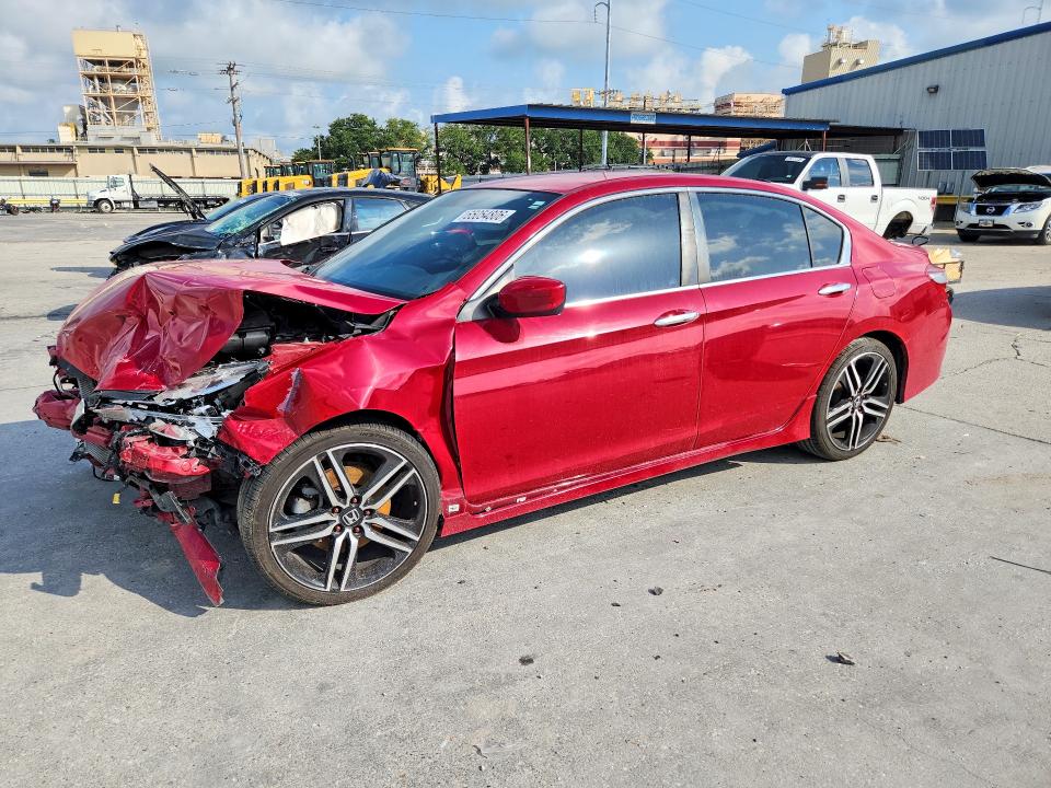 HONDA ACCORD 2017 with VIN 1HGCR2F50HA158539 - Photo from auction