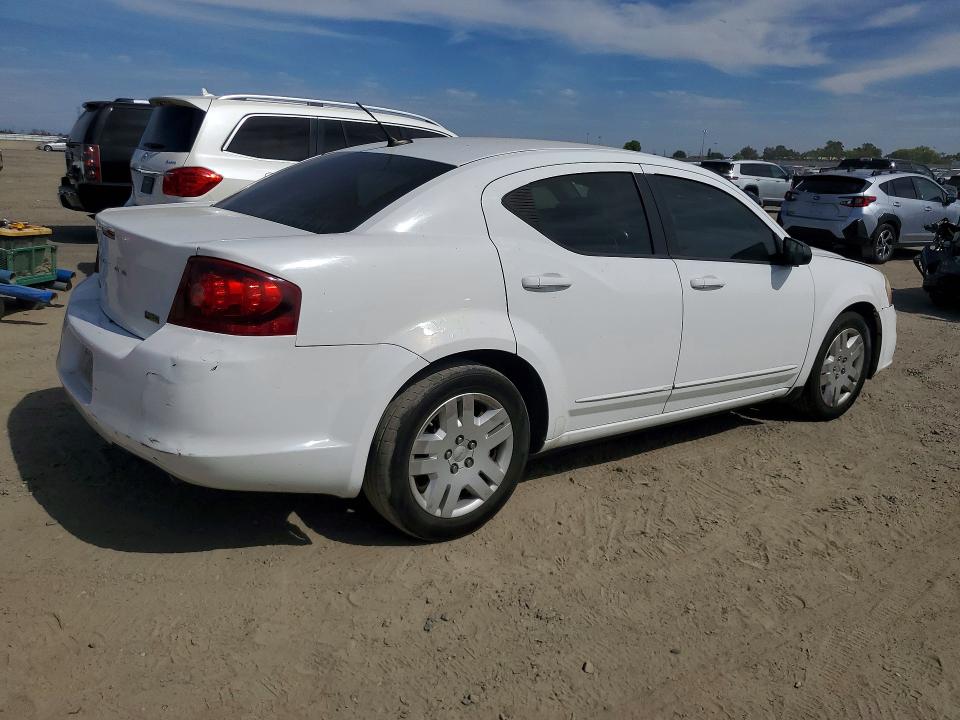 Photo 3 from auction – 2012 DODGE AVENGER with VIN 1C3CDZAG9CN309642