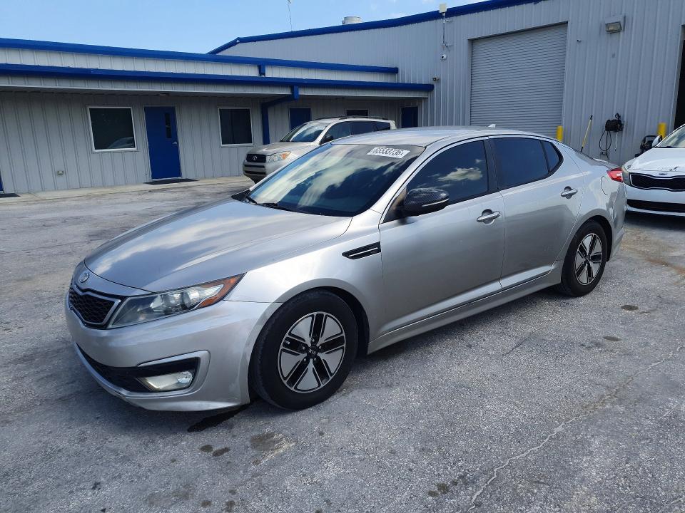 KIA OPTIMA HYBRID 2011 with VIN KNAGM4AD5B5004737 - Photo from auction