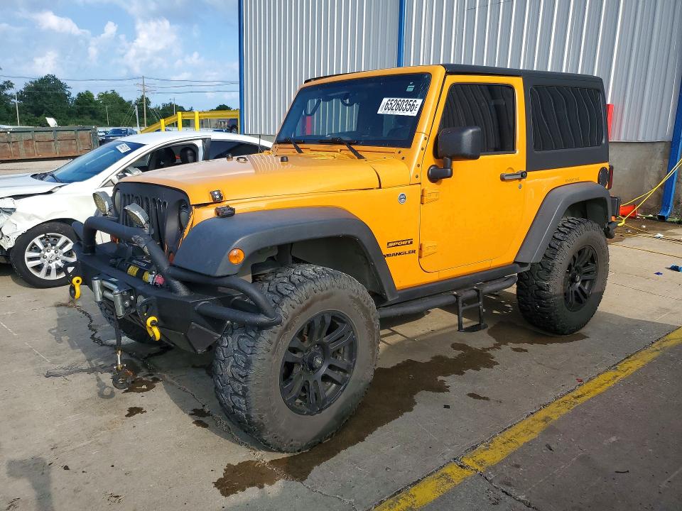 JEEP WRANGLER 2012 with VIN 1C4AJWAGXCL245262 - Photo from auction