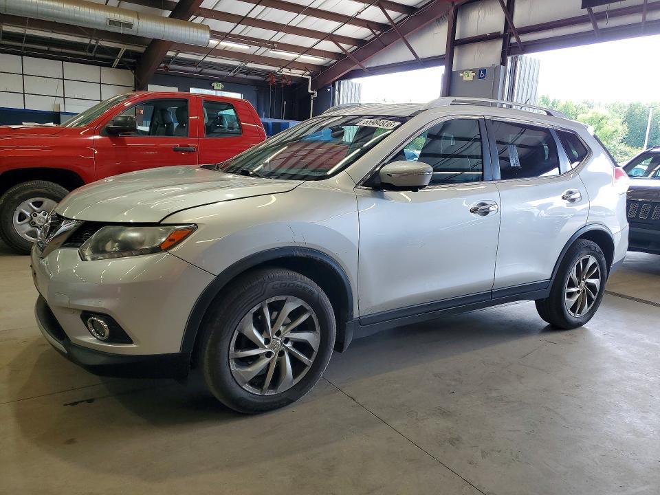 NISSAN ROGUE 2014 with VIN 5N1AT2MV2EC838240 - Photo from auction