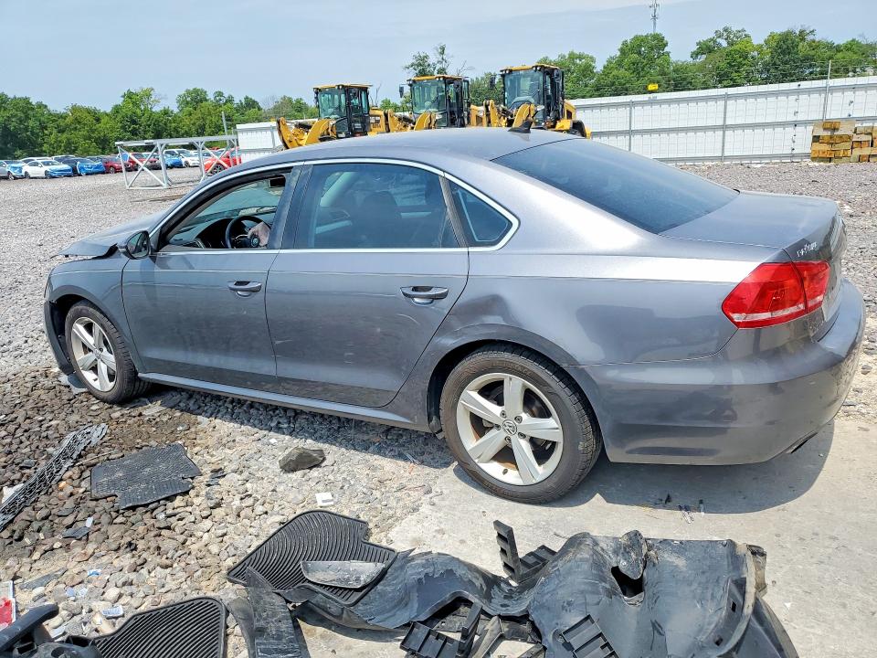 Photo 2 from auction – 2012 VOLKSWAGEN PASSAT with VIN 1VWBH7A3XCC020890
