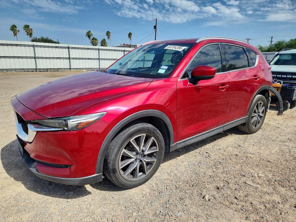 MAZDA CX-5 2018 с VIN JM3KFADMXJ0397431 - Снимка от търг