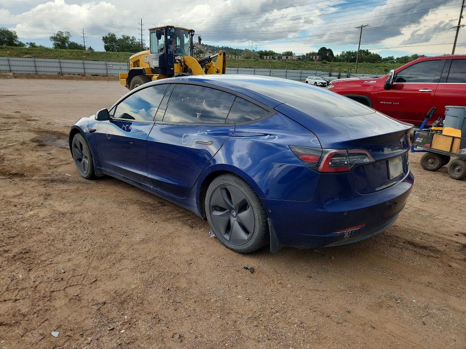 صورة رقم 2 من المزاد - 2021 TESLA MODEL 3 مع VIN 5YJ3E1EB1MF918037