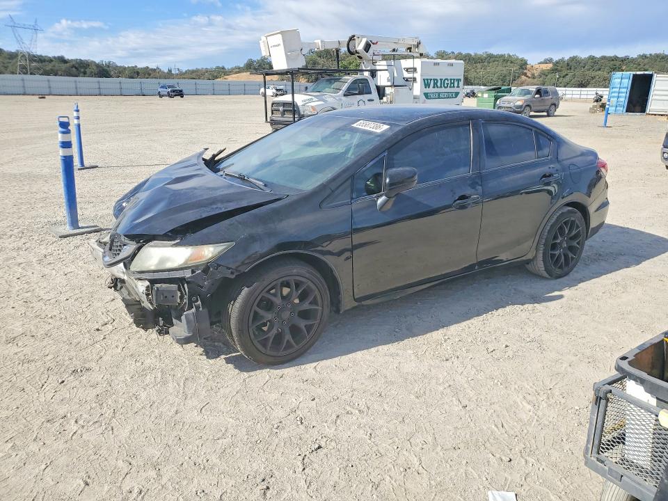 HONDA CIVIC 2013 with VIN 19XFB2F50DE270880 - Photo from auction