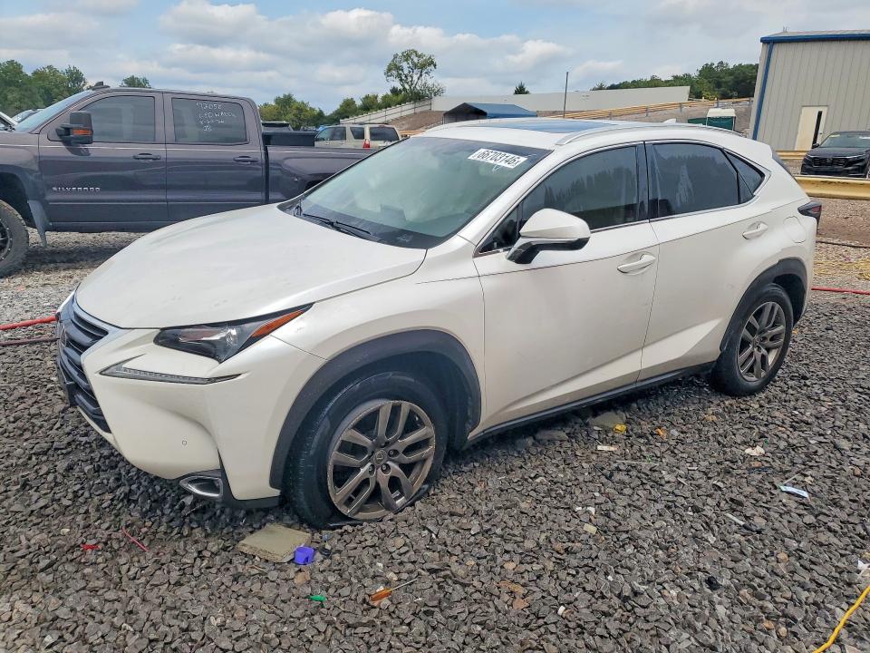 LEXUS NX 2015 with VIN JTJYARBZ2F2000723 - Photo from auction