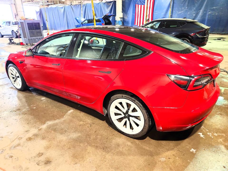 Zdjęcie 2 z aukcji – 2022 TESLA MODEL 3 z VIN 5YJ3E1EA0NF303956
