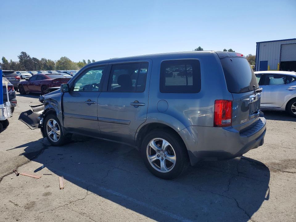 Photo 2 from auction – 2013 HONDA PILOT with VIN 5FNYF4H52DB071314